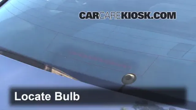 2008 Infiniti M35 X 3.5L V6 Lights Center Brake Light (replace bulb)